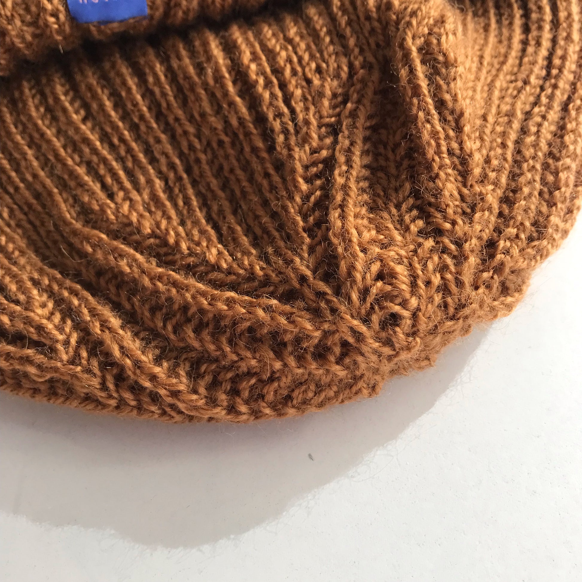 Check Point Upcycled Beanie Gold